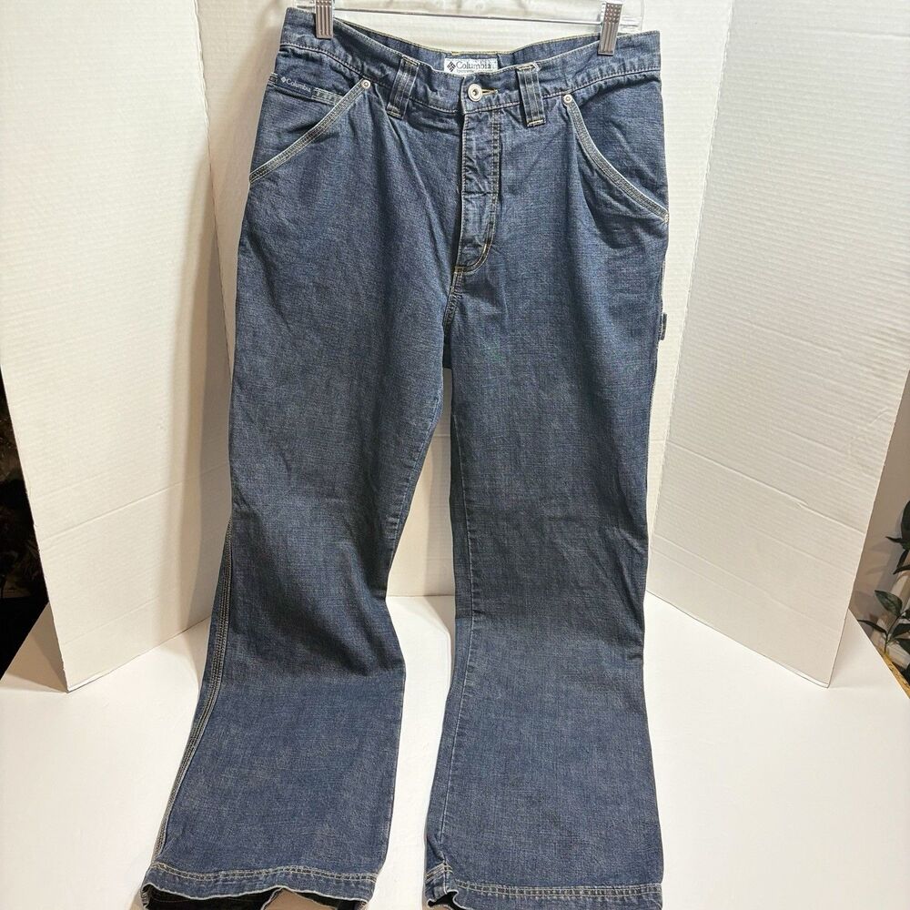 Columbia Men's Carpenter Jeans 32x32 Straight Leg Excellent Condition Vtg y2k
